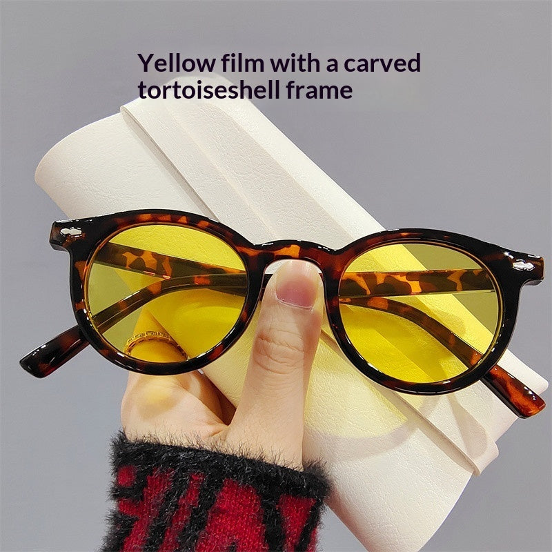 Korean-style Instagram-worthy High-end Sunglasses For Women Vintage