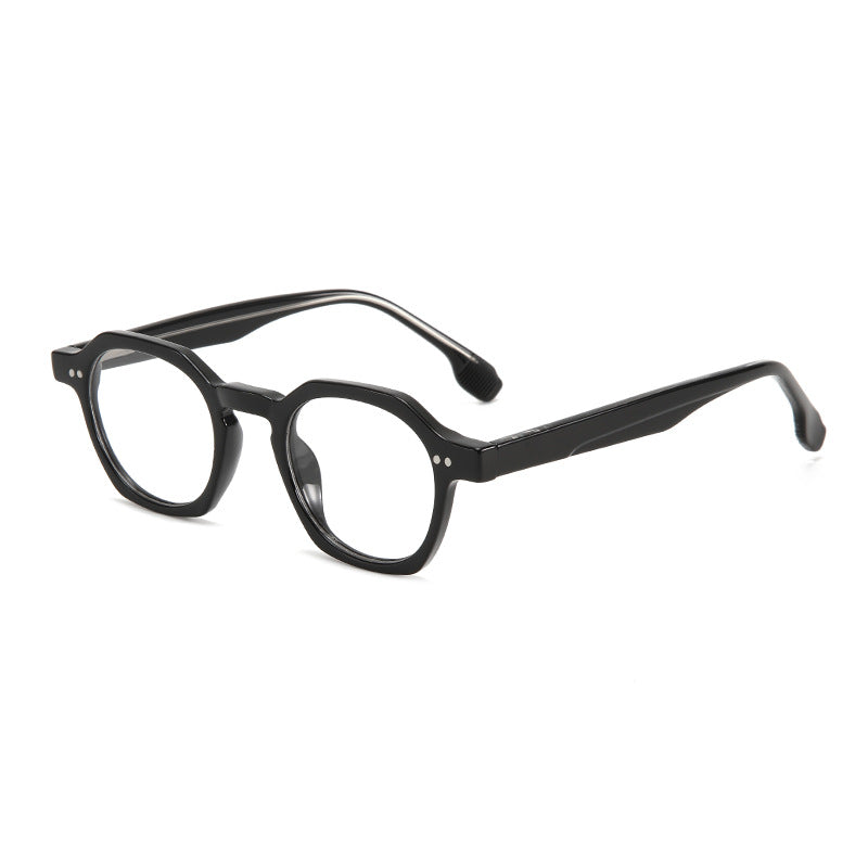 Women's Fashionable Polygonal Retro Artistic Glasses