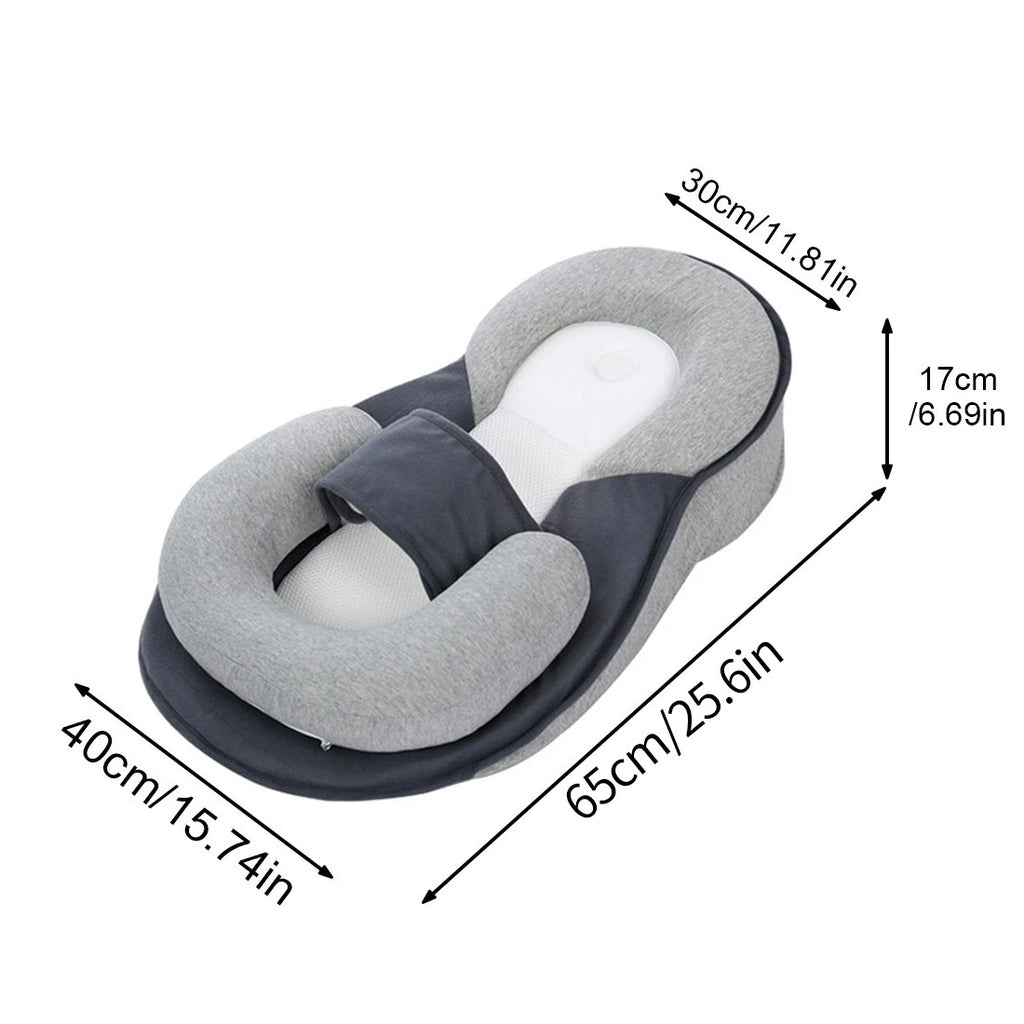 Baby Bed Acid Reflux With Strap, Baby Bed For Reducing Spit-Up, Anti Reflux HOT